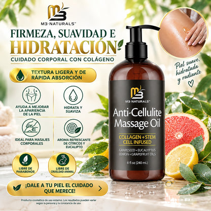 La Crema anticelulitis que nutre la piel y ayuda a mejorar su textura progresivamente de forma natural.