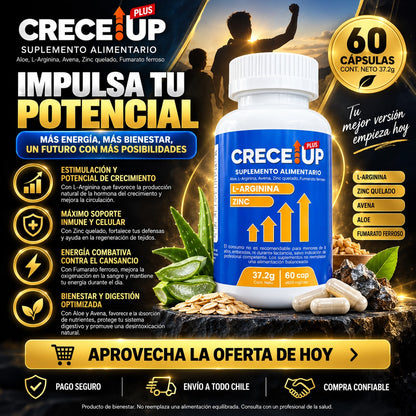 El suplemento con nutrientes esenciales que apoya el crecimiento, la energía y el desarrollo infantil saludable.